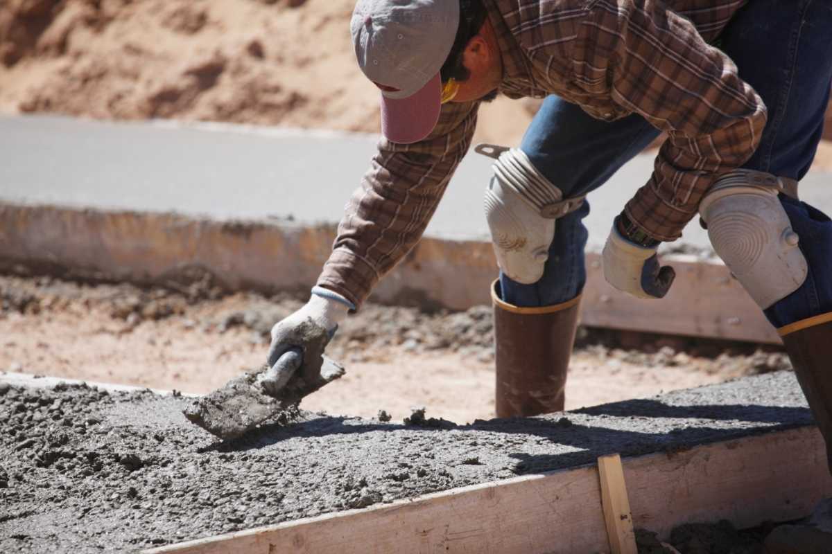 What is the cheapest way to do concrete? We Concrete